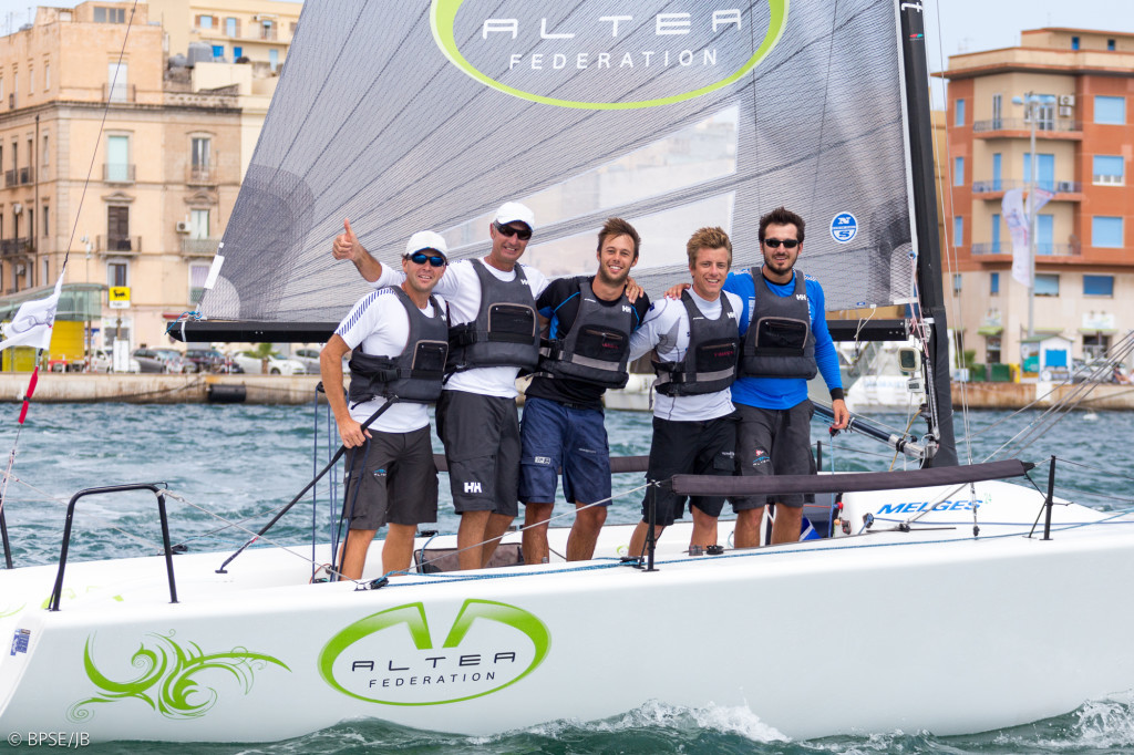 Day 4 Campionato Italiano Melges 24 Audi tron Sailing Series - Act 4 Trapani, 9-13 settembre 2015 © BPSE/JB